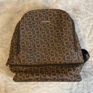 Calvin Klein Synthetic Leather Backpack / Daypack